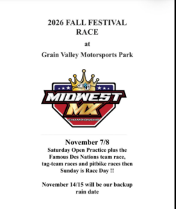 Midwest MX Championship Flyer